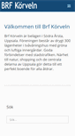 Mobile Screenshot of korveln.se