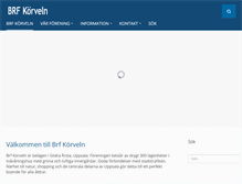 Tablet Screenshot of korveln.se